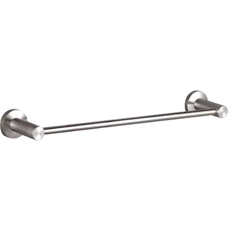 Nirvana, Single Towel Bar, 18, Satin Stainless Steel